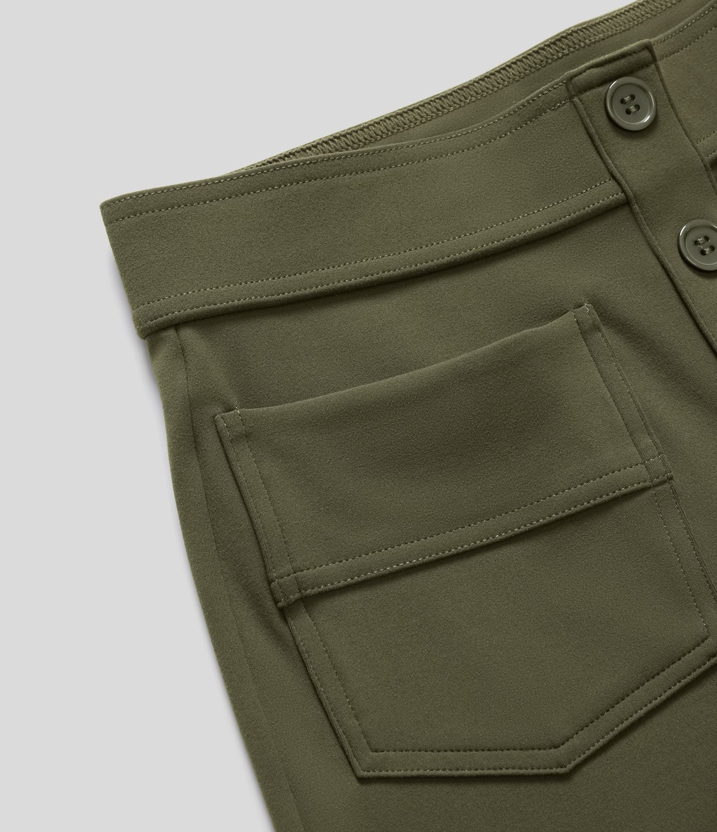 Merel | Elastische Broek Met Hoge Taille